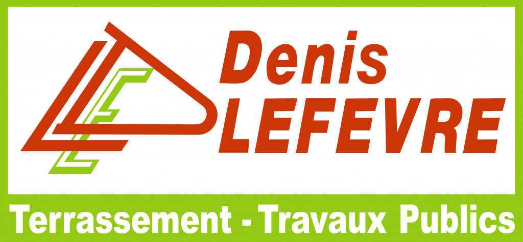 logo de l'entreprise Denis LEFEVRE TP spécialiste du terrassement et des travaux publics dans le Calvados